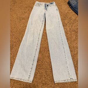 PacSun Light Blue Women's Wide Leg Jeans